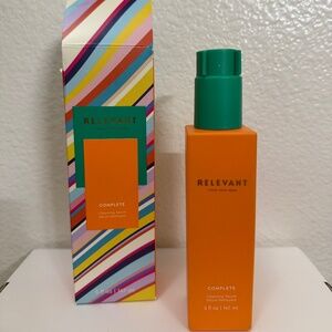 Relevant Complete Cleansing Serum - Face Wash, Hydrating & Removes Makeup, 147mL